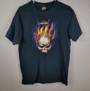 Harley-Davidson Men's Tee Shirts Sz M Black